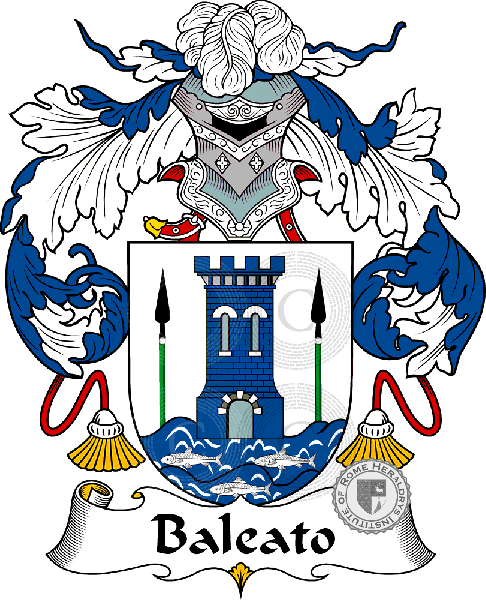 Coat of arms of family Baleato