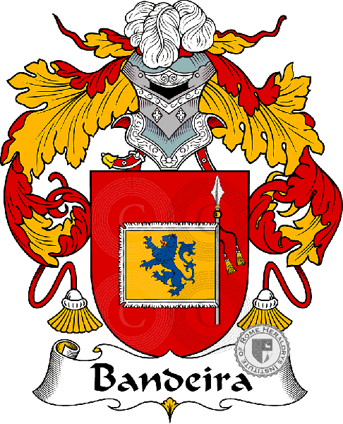 Wappen der Familie Bandeira