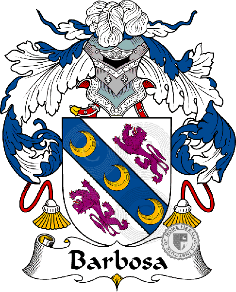 Coat of arms of family Barbosa