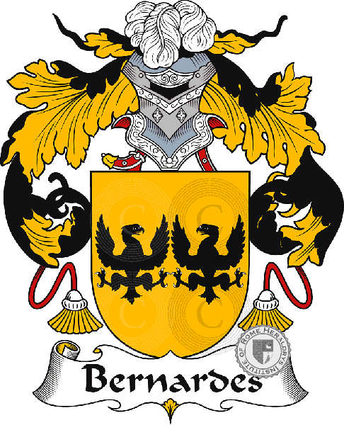 Coat of arms of family Bernardes