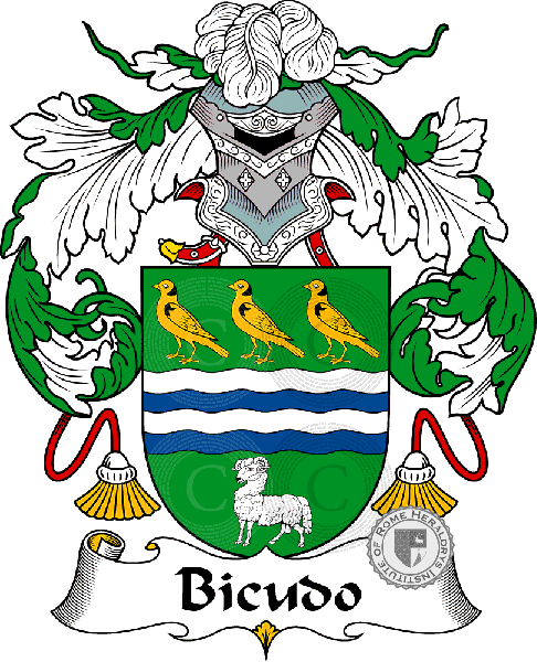 Wappen der Familie Bicudo