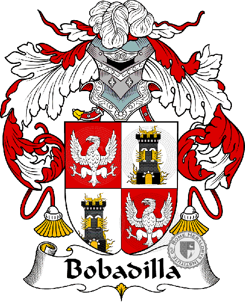 Escudo de la familia Bobadilha or Bobadilla