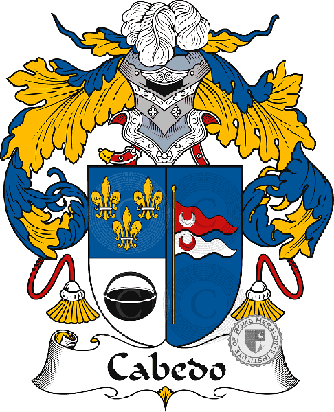 Coat of arms of family Cabedo