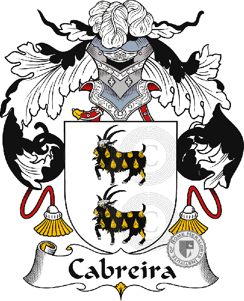 Wappen der Familie Cabreira
