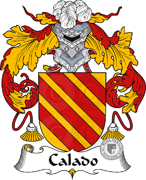 Coat of arms of family Calado