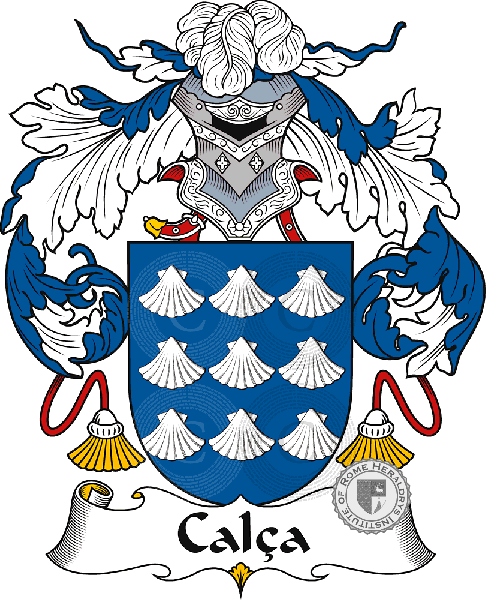 Coat of arms of family Calça
