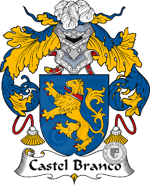 Coat of arms of family Castel Branco