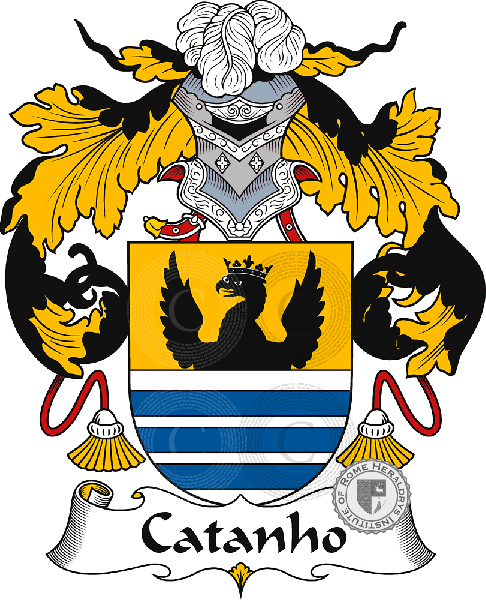 Coat of arms of family Catanho