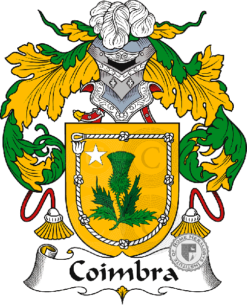 Escudo de la familia Coimbra