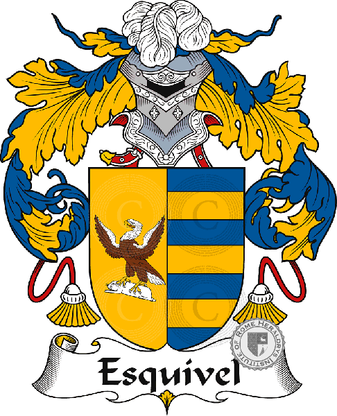 Coat of arms of family Esquível