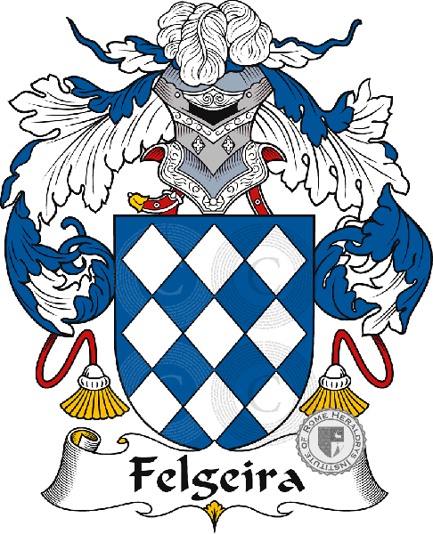 Coat of arms of family Felgeira