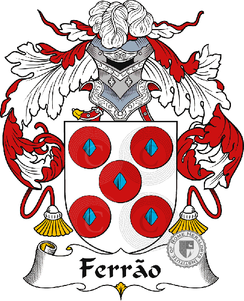 Wappen der Familie Ferrão