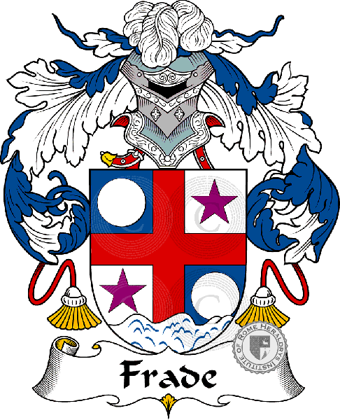 Coat of arms of family Frade