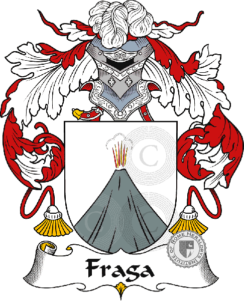 Coat of arms of family Fraga
