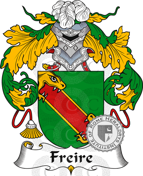 Coat of arms of family Freire