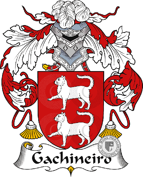 Wappen der Familie Gachineiro