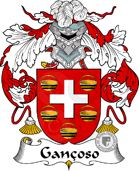 Coat of arms of family Gançoso