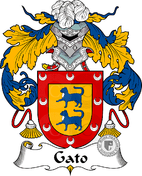 Coat of arms of family Gato