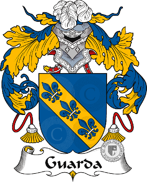 Coat of arms of family Guarda