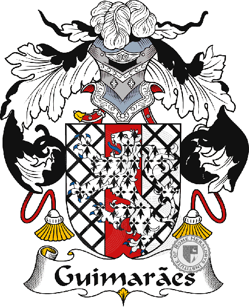 Coat of arms of family Guimarães