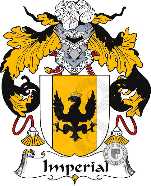 Coat of arms of family Imperial (e)