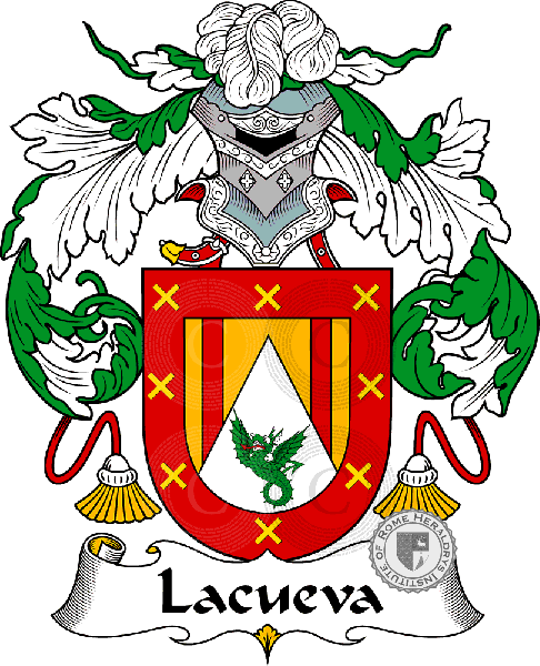 Coat of arms of family Lacueva