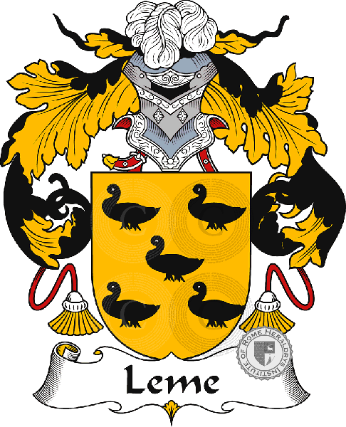 Coat of arms of family Leme