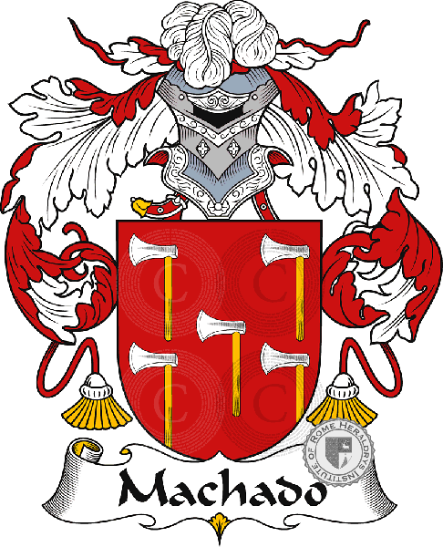 Coat of arms of family Machado