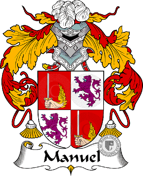 Wappen der Familie Manuel or Manoel