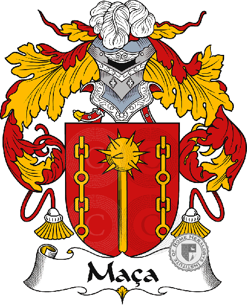 Coat of arms of family Maça