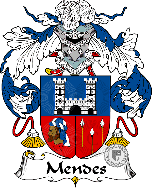 Coat of arms of family Mendes