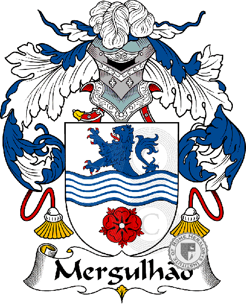 Coat of arms of family Mergulhão