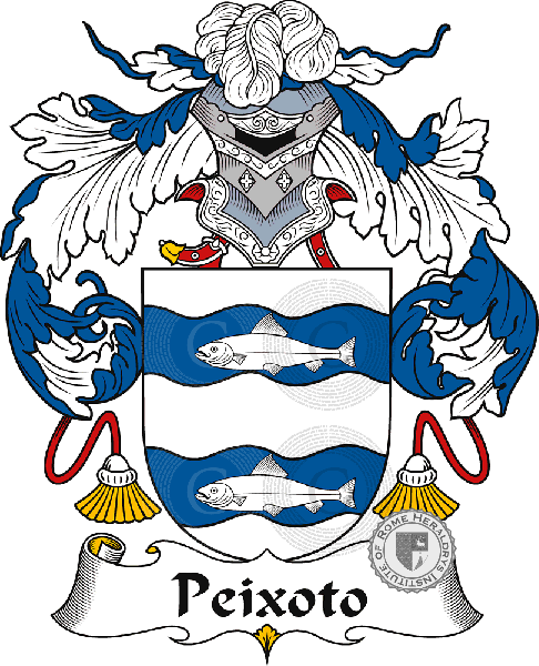 Coat of arms of family Peixoto
