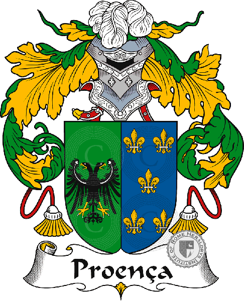 Coat of arms of family Proença