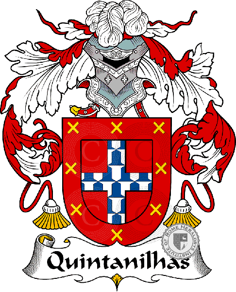 Escudo de la familia Quintanilhas