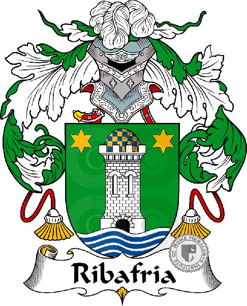 Coat of arms of family Ribafria
