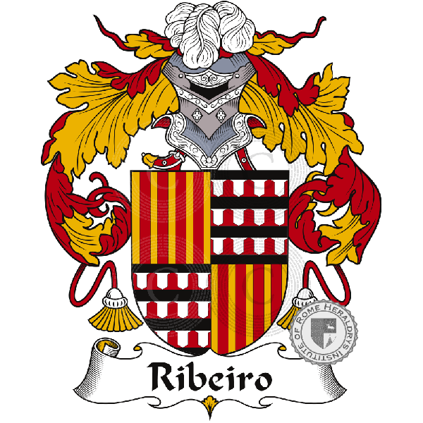 Coat of arms of family Ribeiro