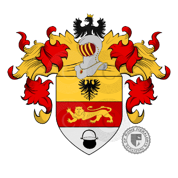 Wappen der Familie Calderari (Milano)