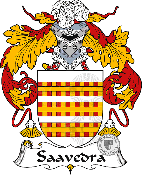 Wappen der Familie Saavedra