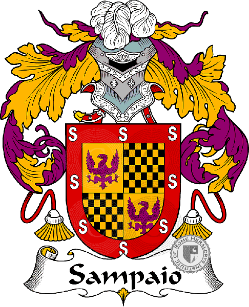 Wappen der Familie Sampaio or São Paio