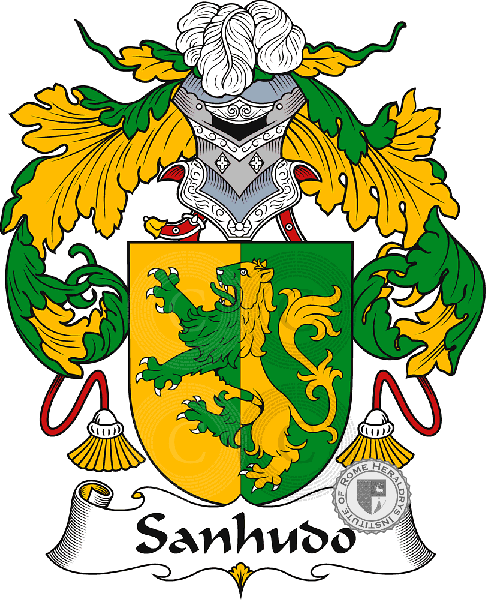 Escudo de la familia Sanhudo