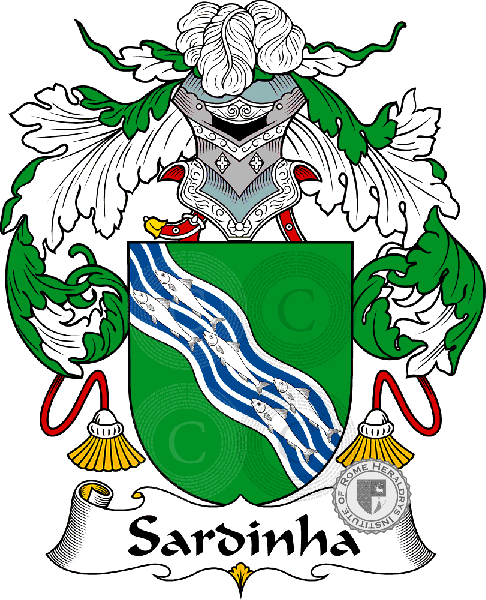 Coat of arms of family Sardinha
