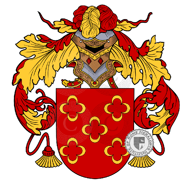 Coat of arms of family Taborda
