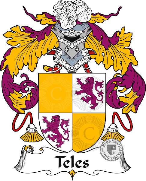 Wappen der Familie Teles or Telo