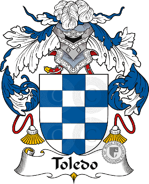 Coat of arms of family Toledo