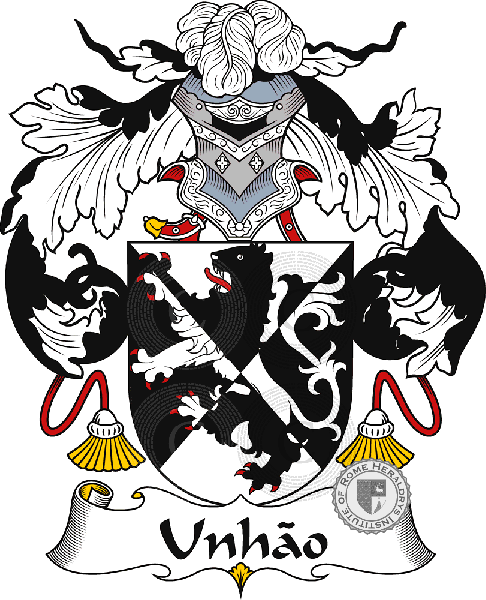 Wappen der Familie Unhão