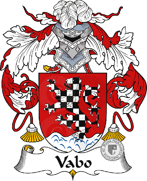 Wappen der Familie Vabo