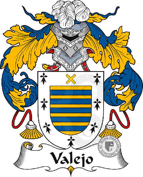 Coat of arms of family Valejo