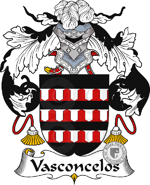 Coat of arms of family Vasconcelos