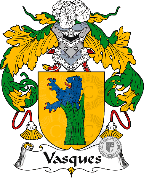 Escudo de la familia Vasques